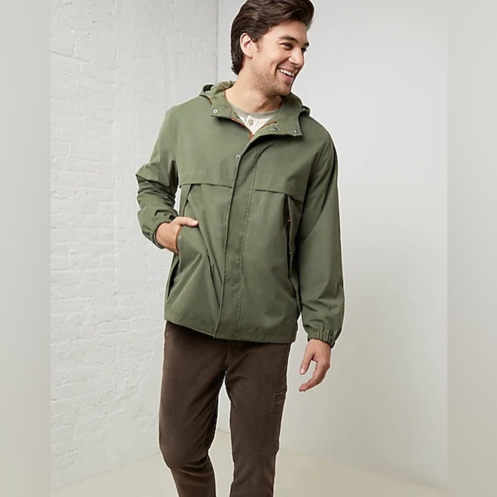 UpWest Green Packable Raincoat N240 R179